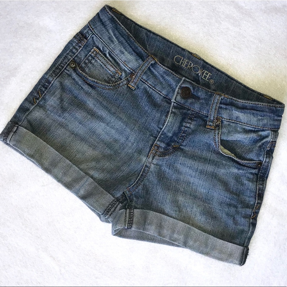 Girls Cherokee Jean Shorts - Size M